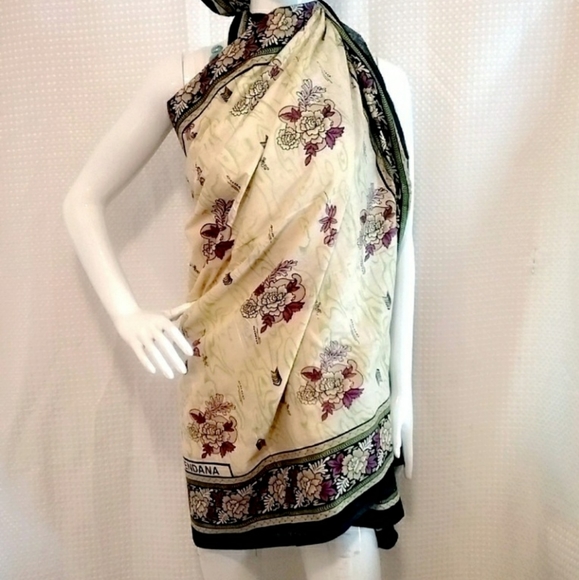 🌵2/$45 Kanga Fabric, Beach Wrap - Picture 3 of 4